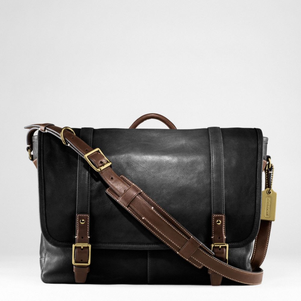HARRISON LEATHER MEDIUM MESSENGER