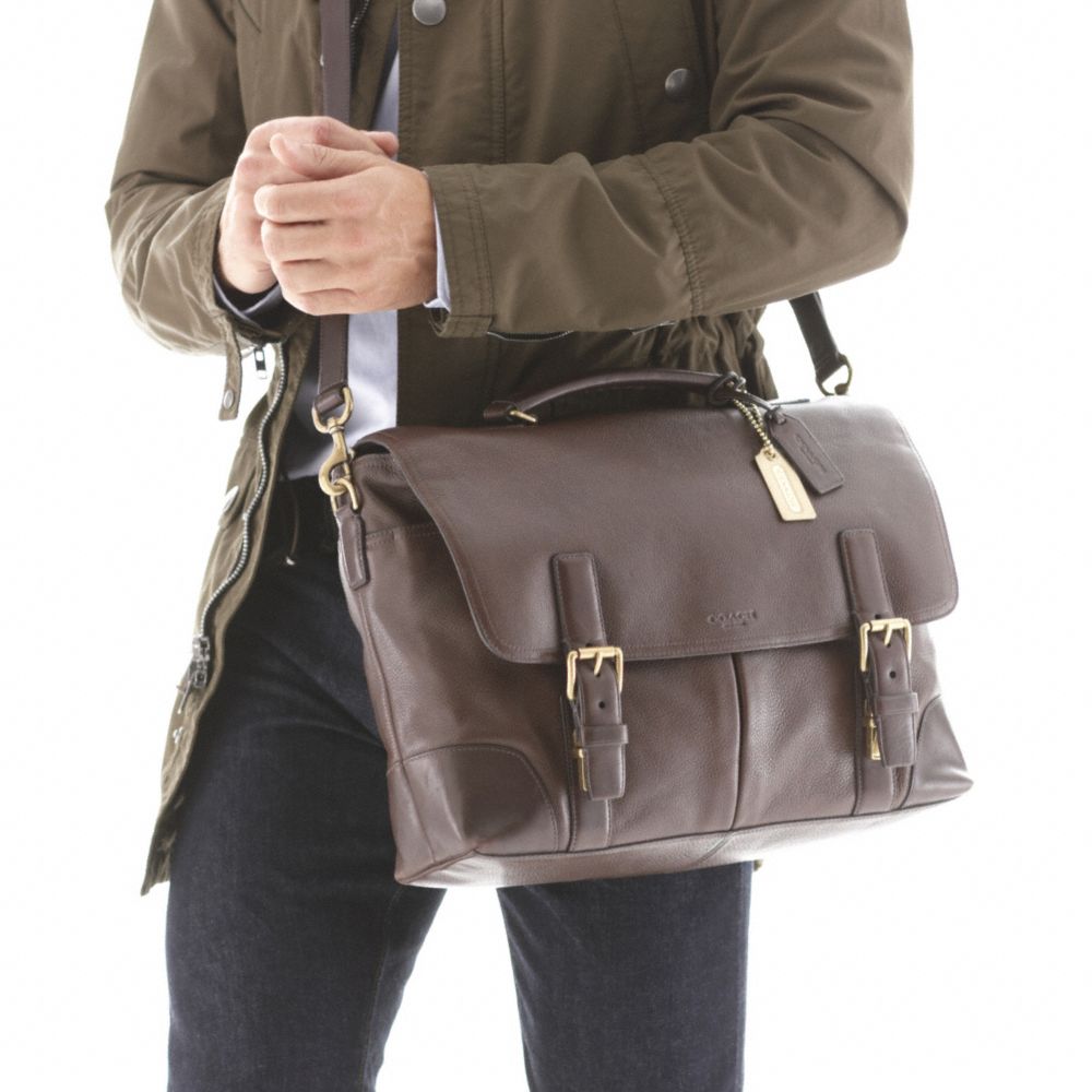 CROSBY LEATHER FLAP BUSINESS BRIEF