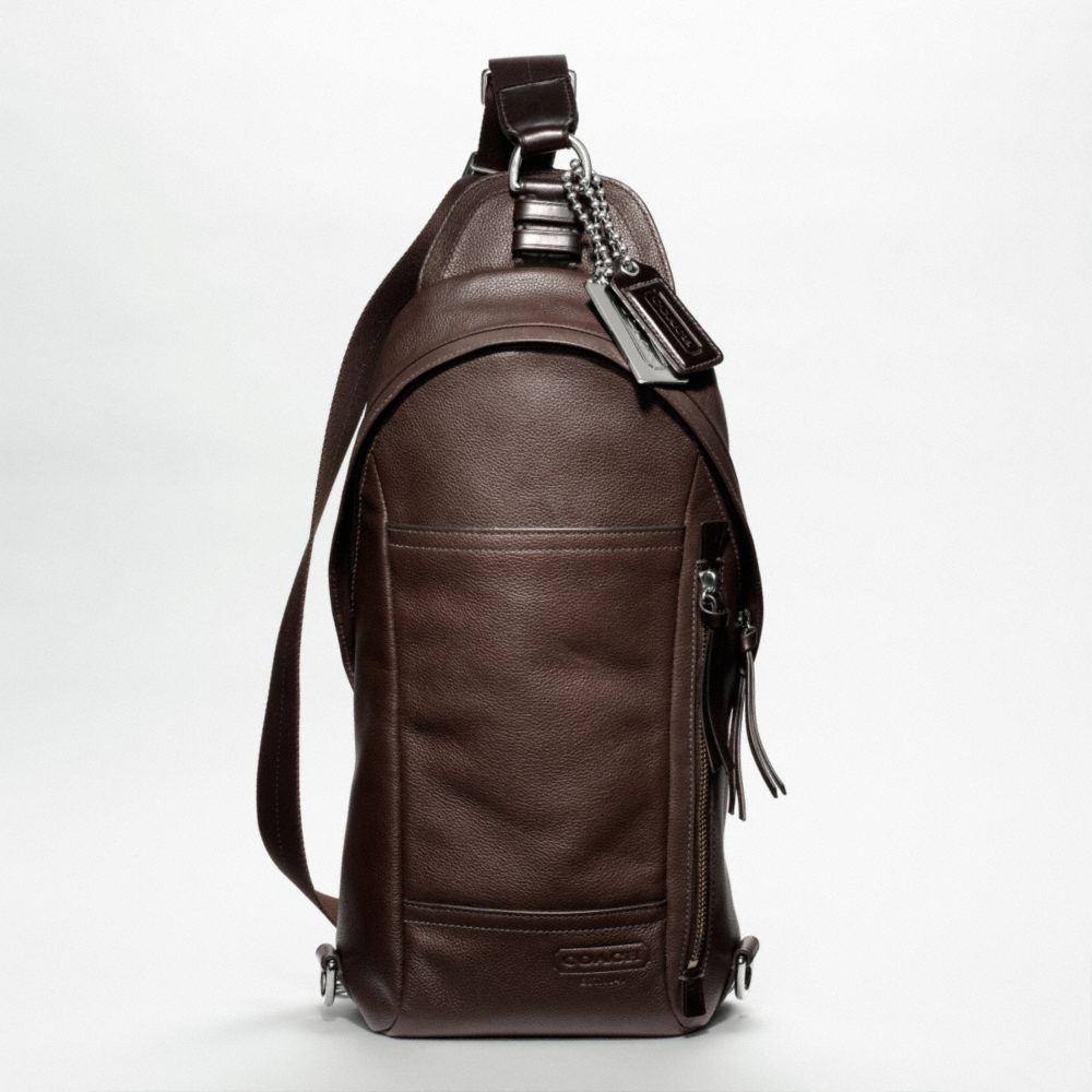 THOMPSON LEATHER CONVERTIBLE SLING PACK