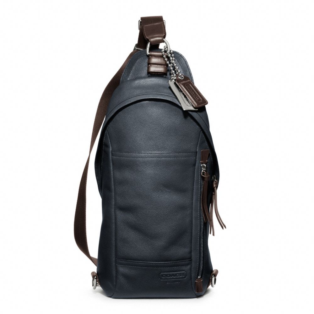 THOMPSON LEATHER CONVERTIBLE SLING PACK
