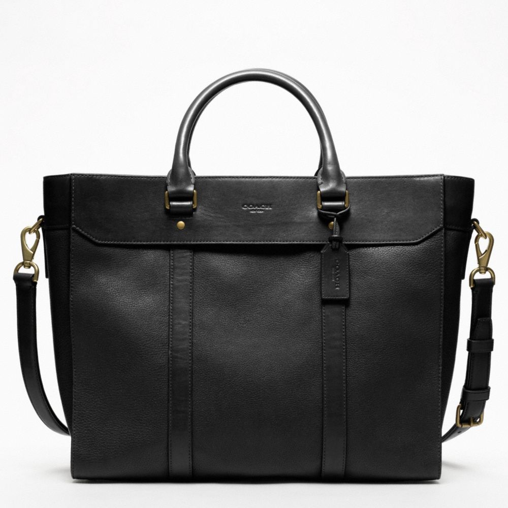 NEW CROSBY LEATHER BUSINESS TOTE