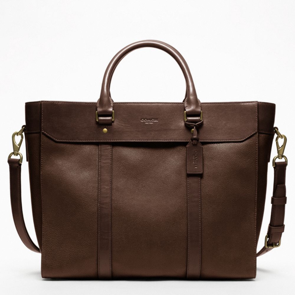 NEW CROSBY LEATHER BUSINESS TOTE