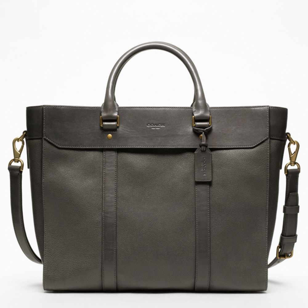 NEW CROSBY LEATHER BUSINESS TOTE