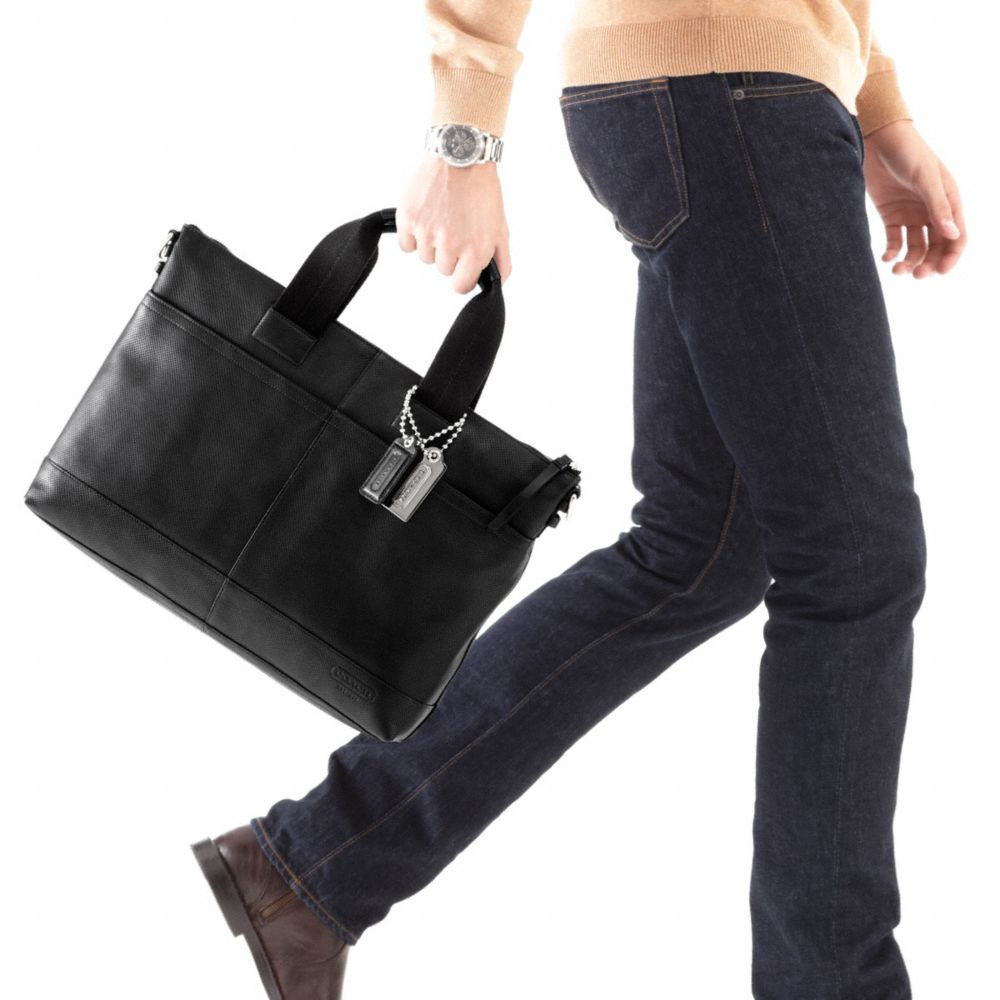 THOMPSON LEATHER PERFORATED URBAN COMMUTER