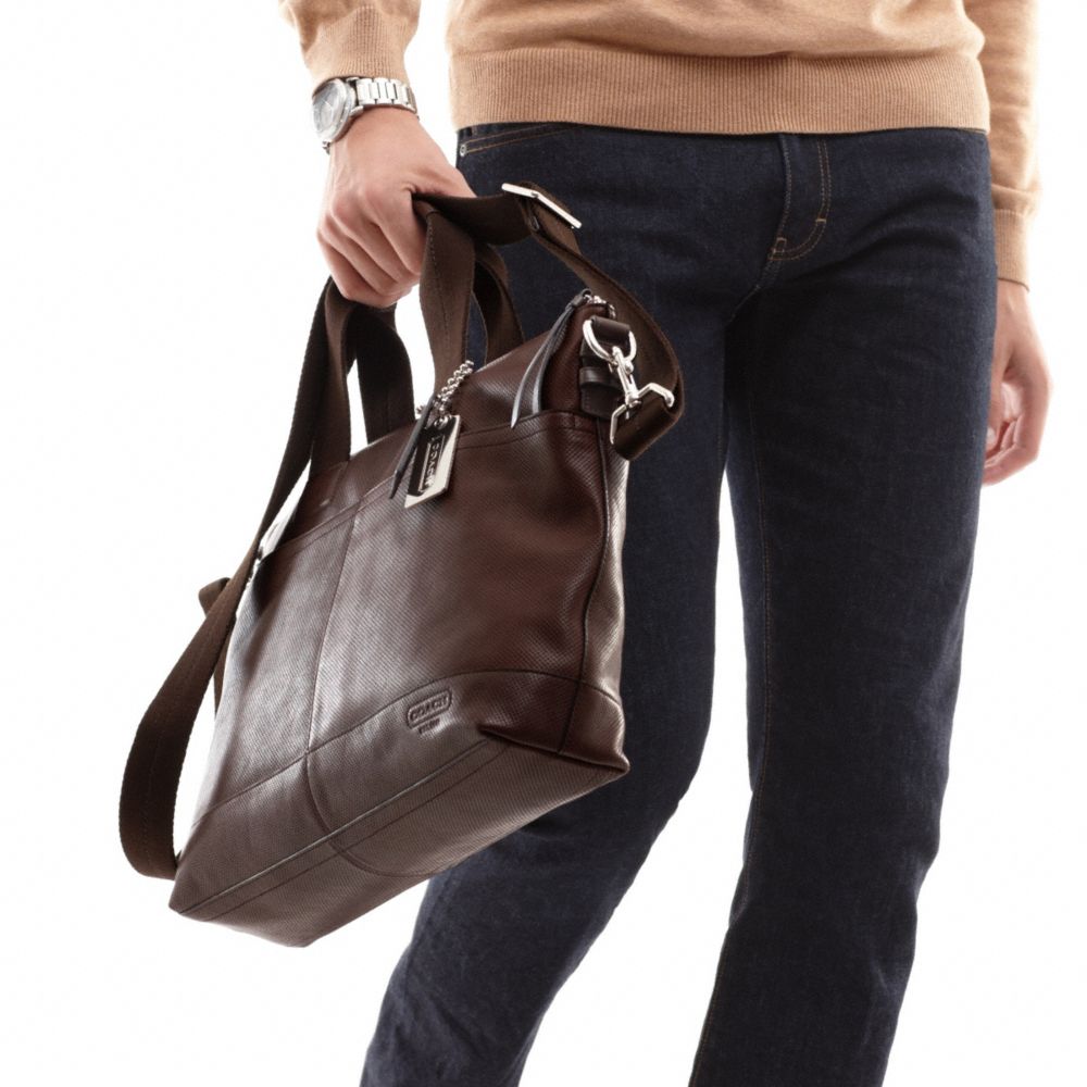 THOMPSON LEATHER PERFORATED URBAN COMMUTER