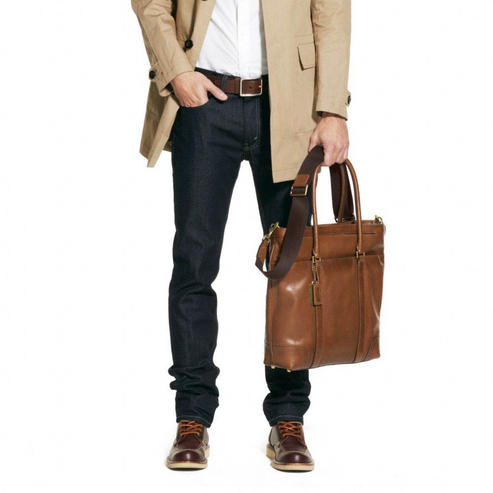 BLEECKER LEATHER TOTE