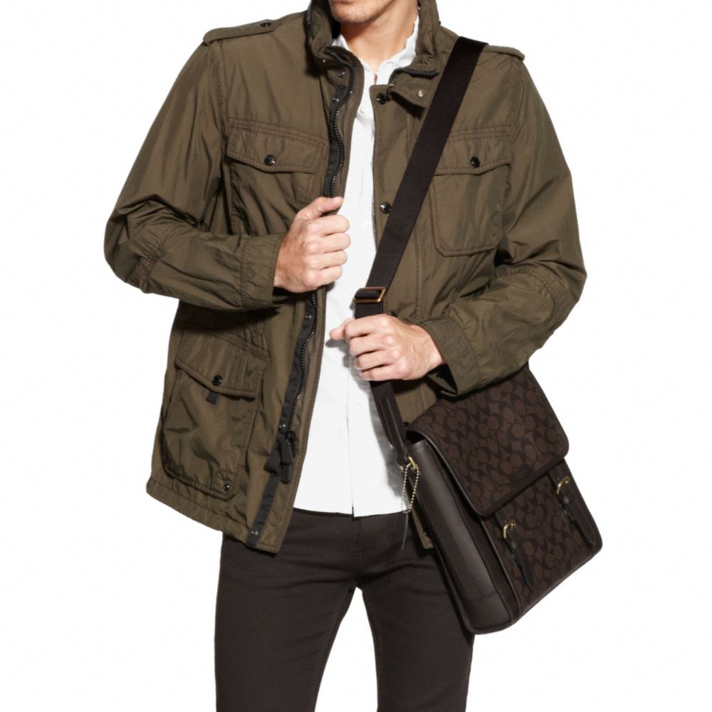 BLEECKER SIGNATURE MAP BAG