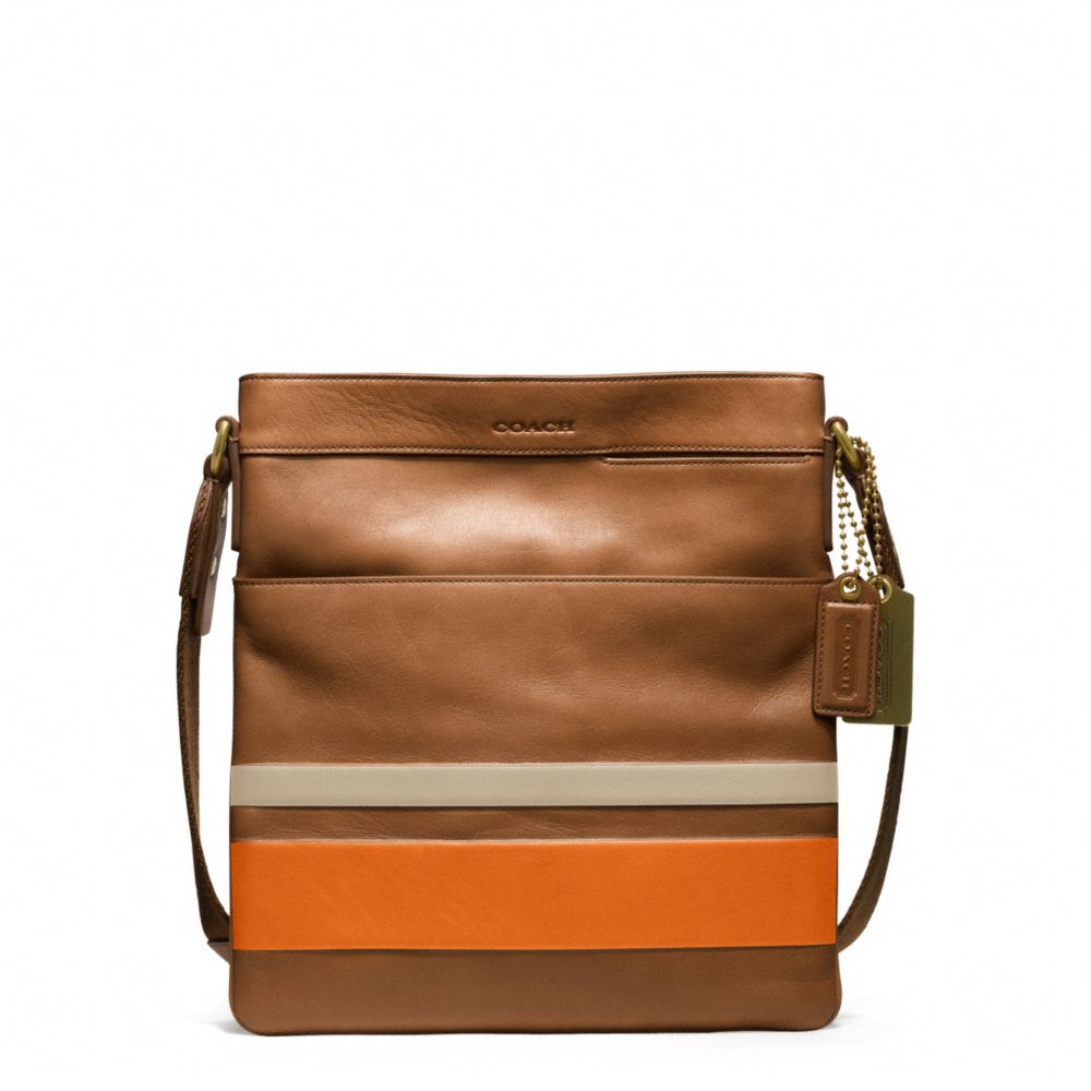 Bleecker Debossed Painted Stripe Scout Bag
