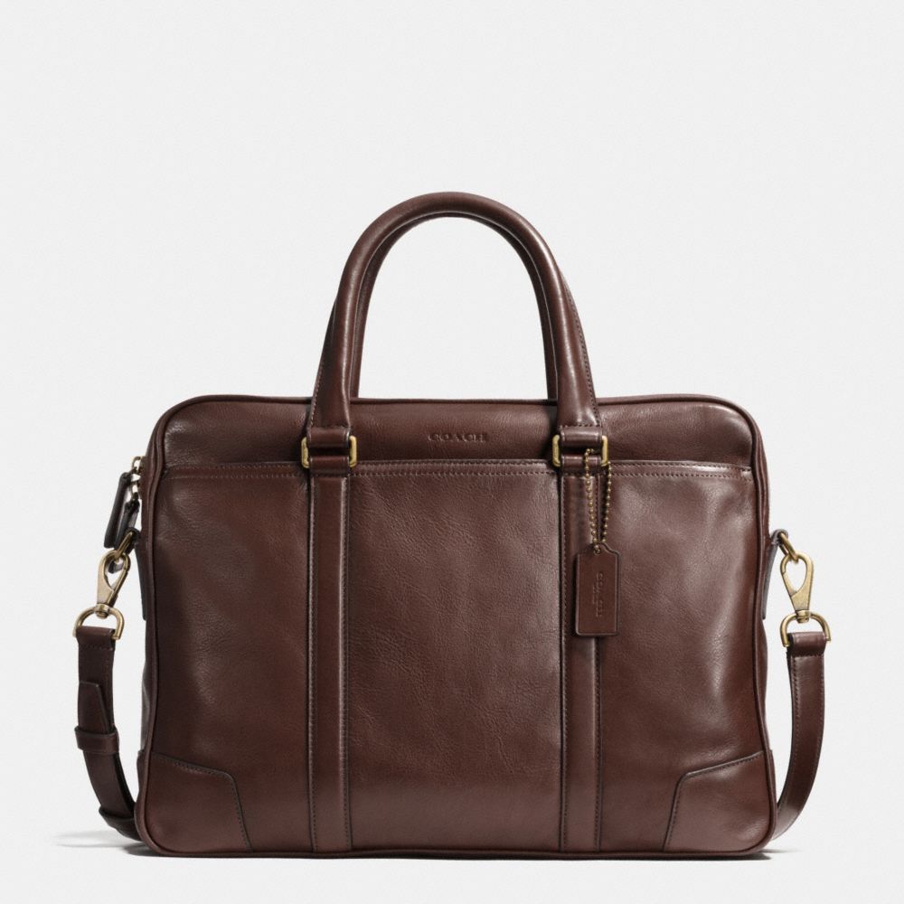 Bleecker Leather Slim Brief