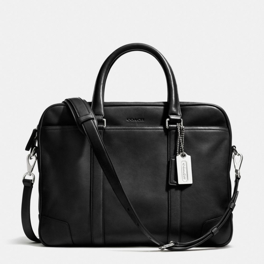 Bleecker Leather Slim Brief