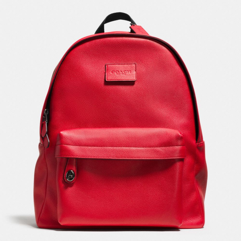 coach backpacks red