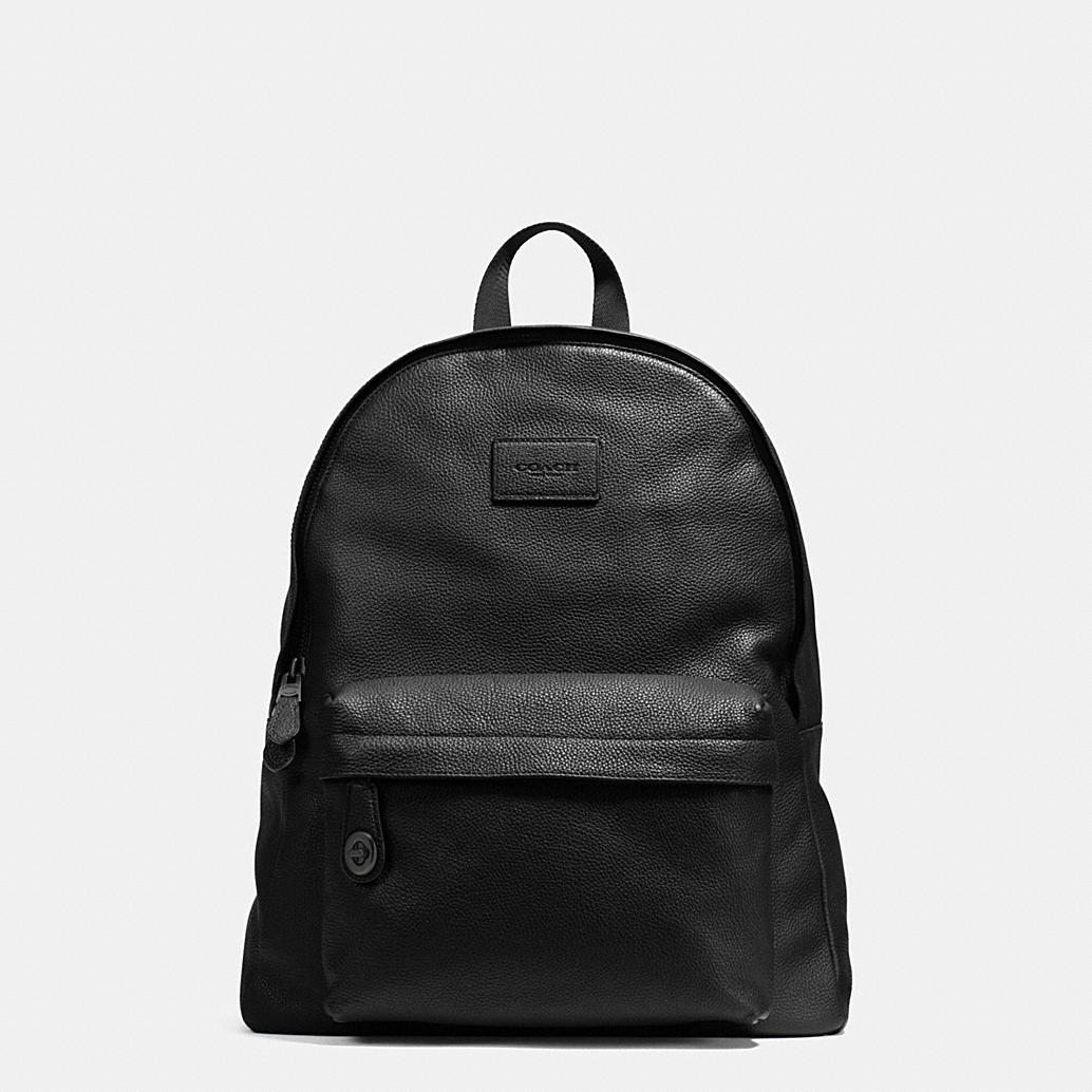 COACH: Campus Backpack in Pebble Leather