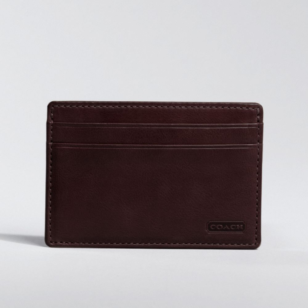 HARRISON LEATHER SLIM CARD CASE $88.00