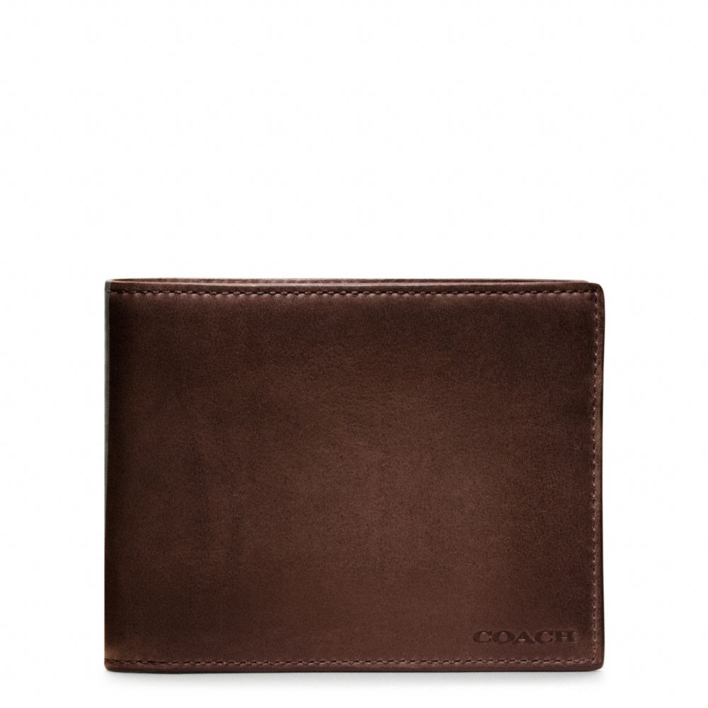 BLEECKER LEGACY LEATHER DOUBLE BILL PASS ID