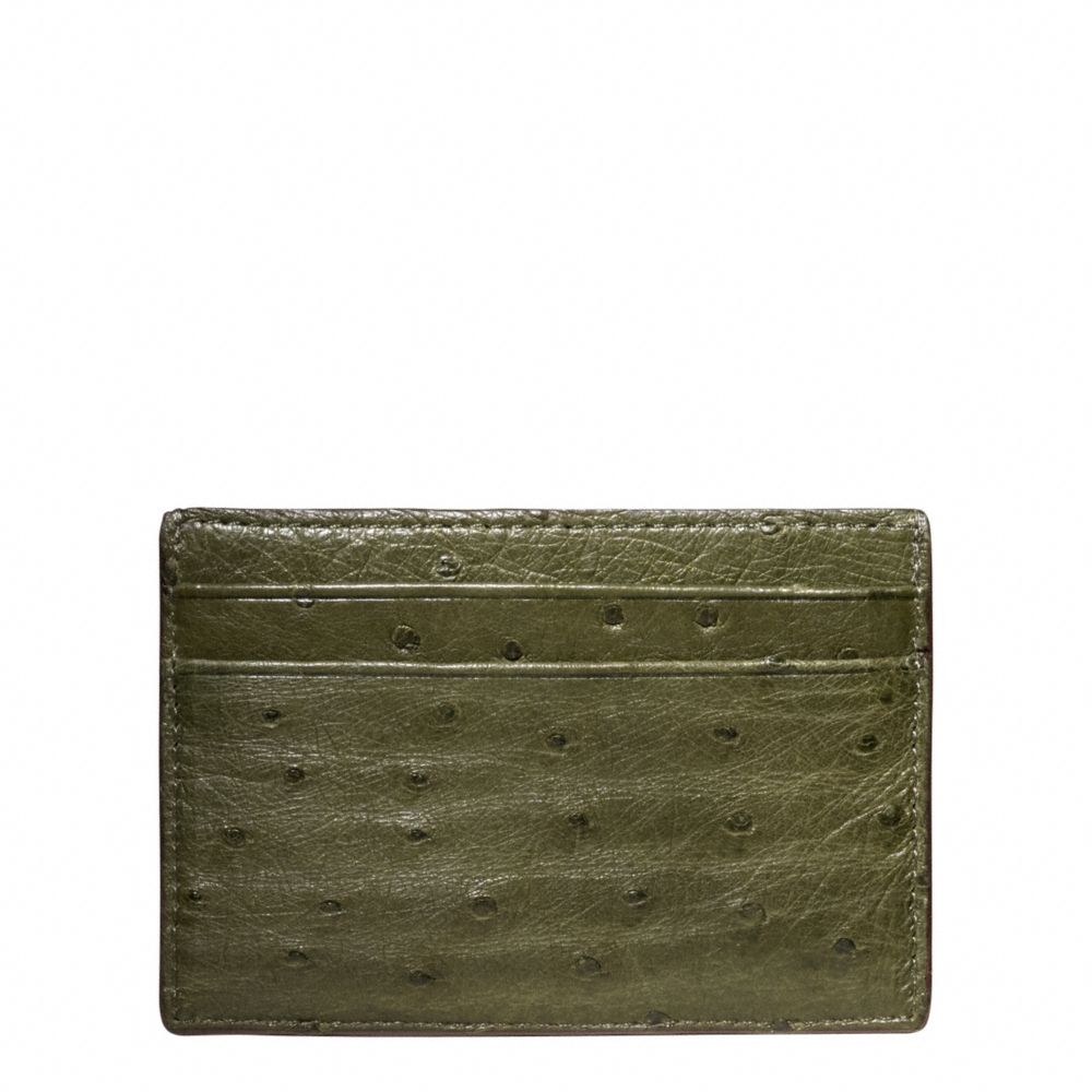OSTRICH SLIM CARD CASE