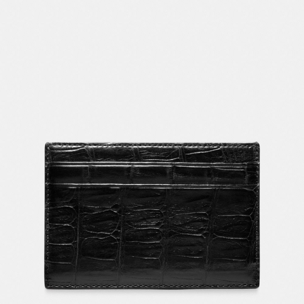CROSBY CROCODILE SLIM CARD CASE