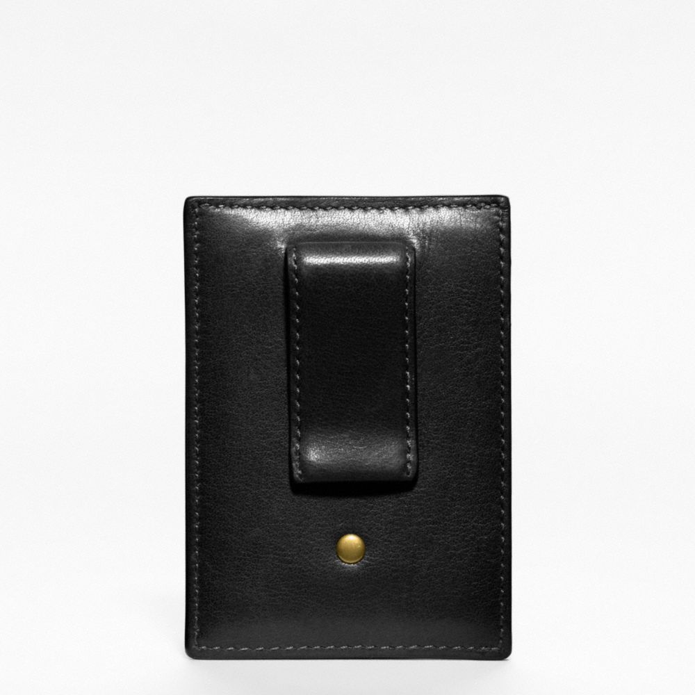 BLEECKER LEGACY MONEY CLIP CARD CASE