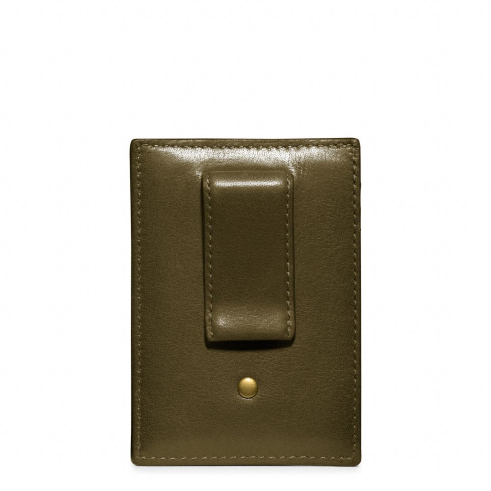 BLEECKER LEGACY MONEY CLIP CARD CASE