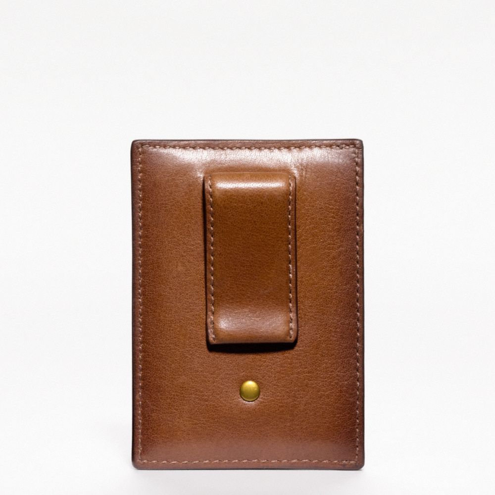 BLEECKER LEGACY MONEY CLIP CARD CASE