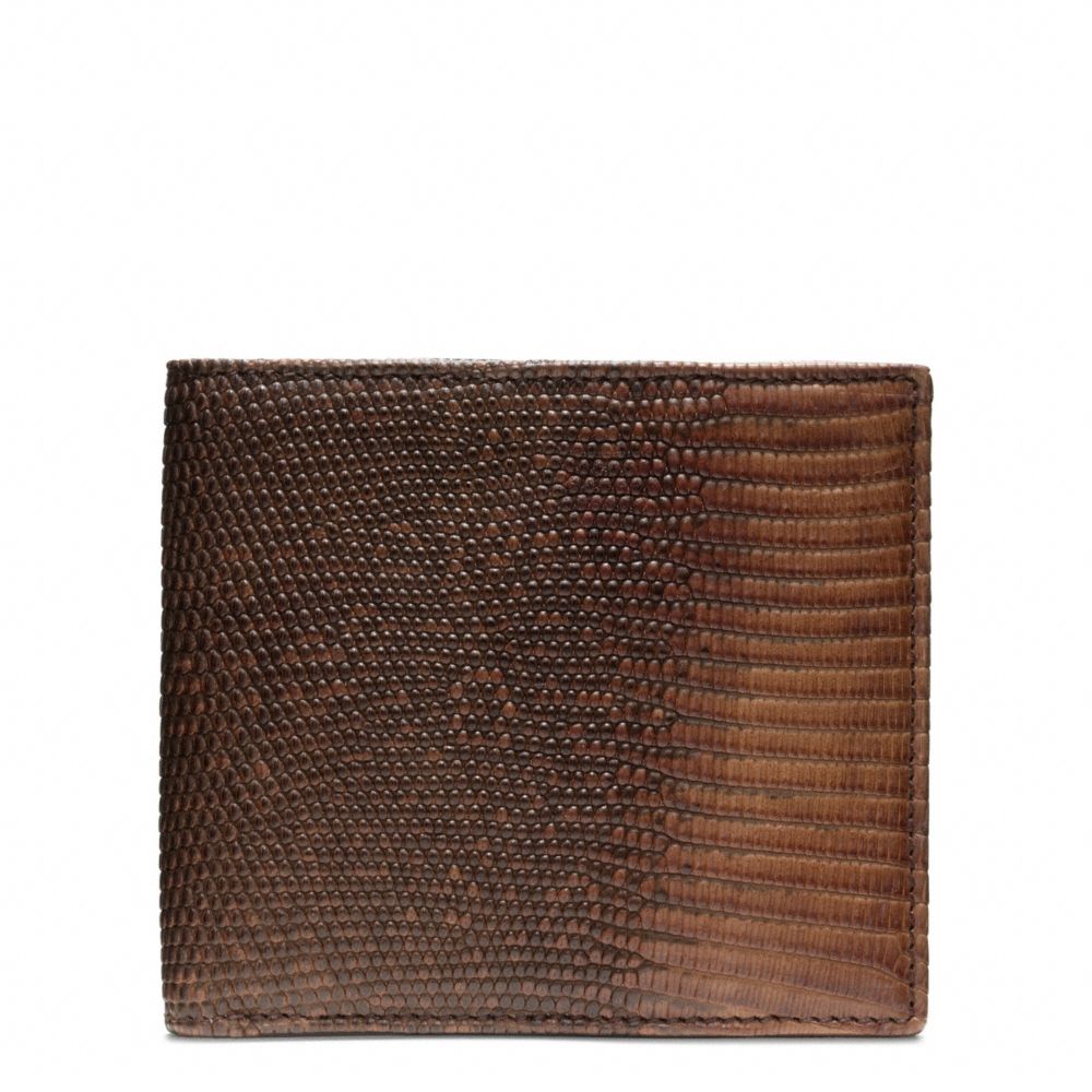LIZARD DOUBLE BILLFOLD