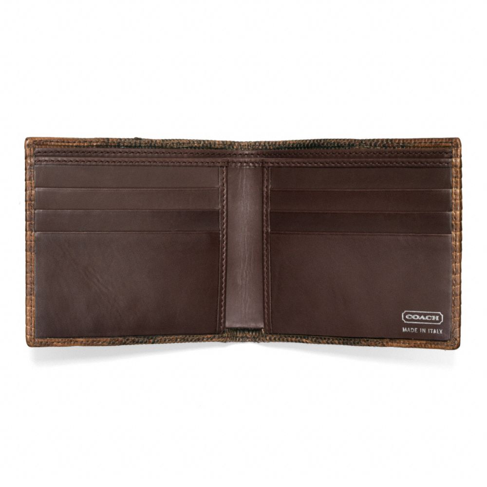 LIZARD DOUBLE BILLFOLD