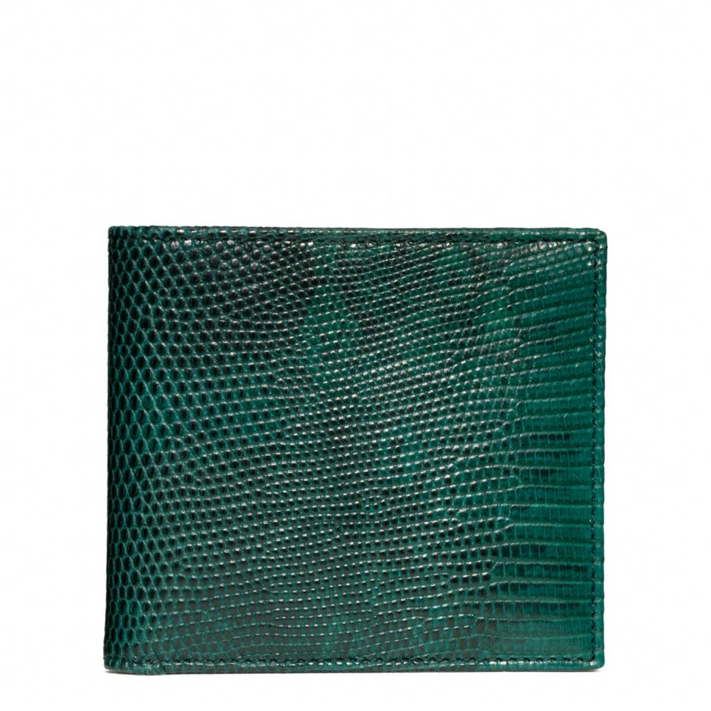 CROSBY EXOTIC LIZARD DOUBLE BILLFOLD