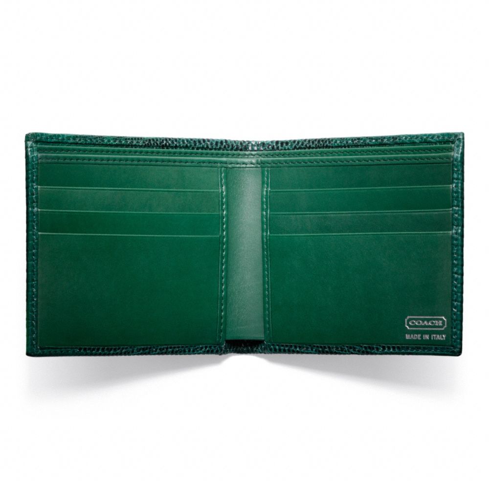 CROSBY EXOTIC LIZARD DOUBLE BILLFOLD