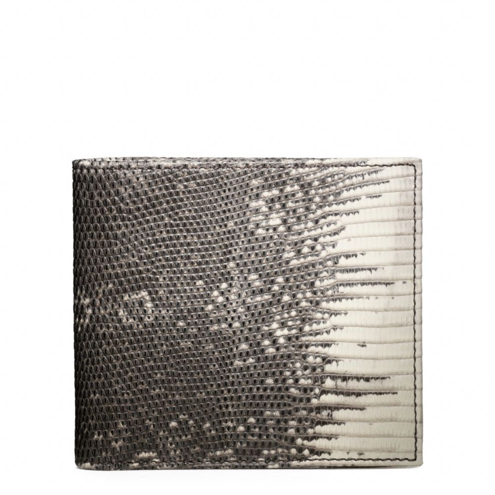 CROSBY EXOTIC LIZARD DOUBLE BILLFOLD