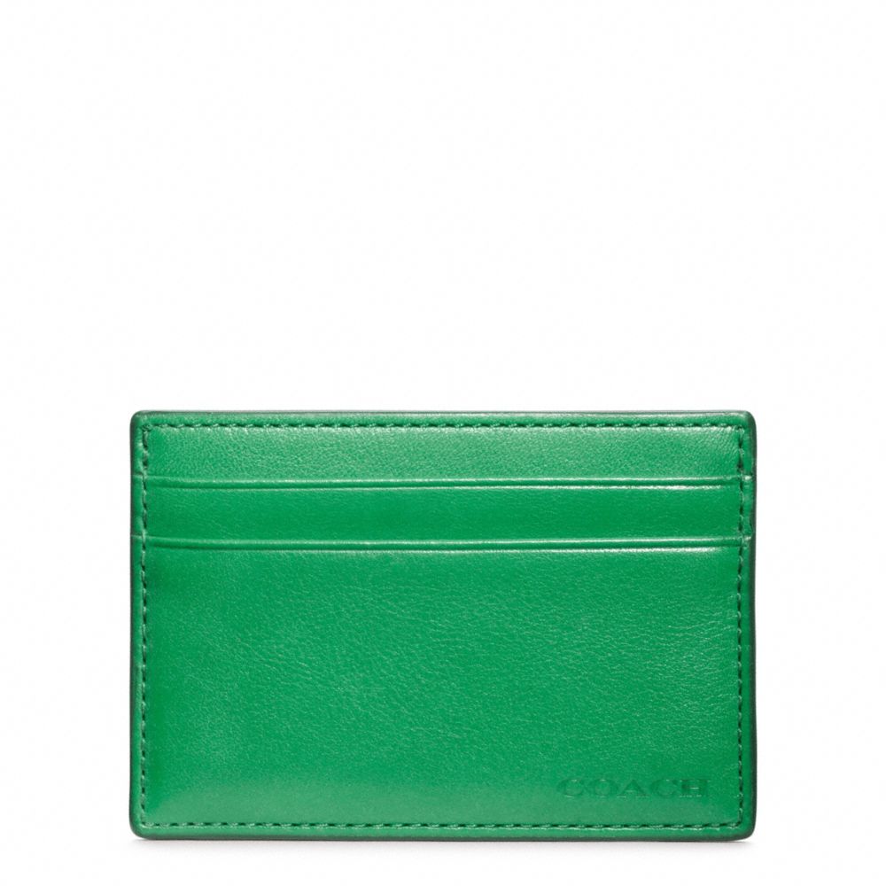BLEECKER LEATHER ID CARD CASE