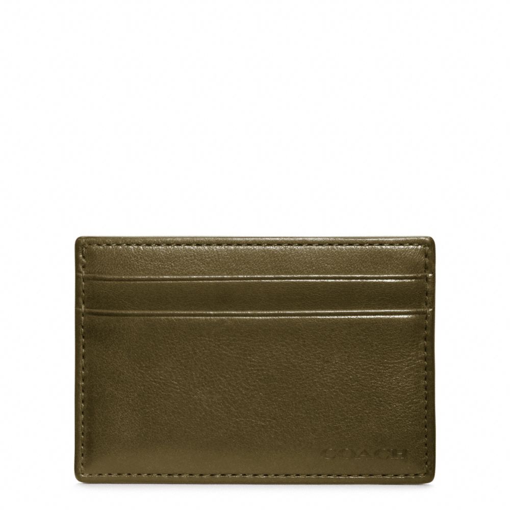 BLEECKER LEATHER ID CARD CASE