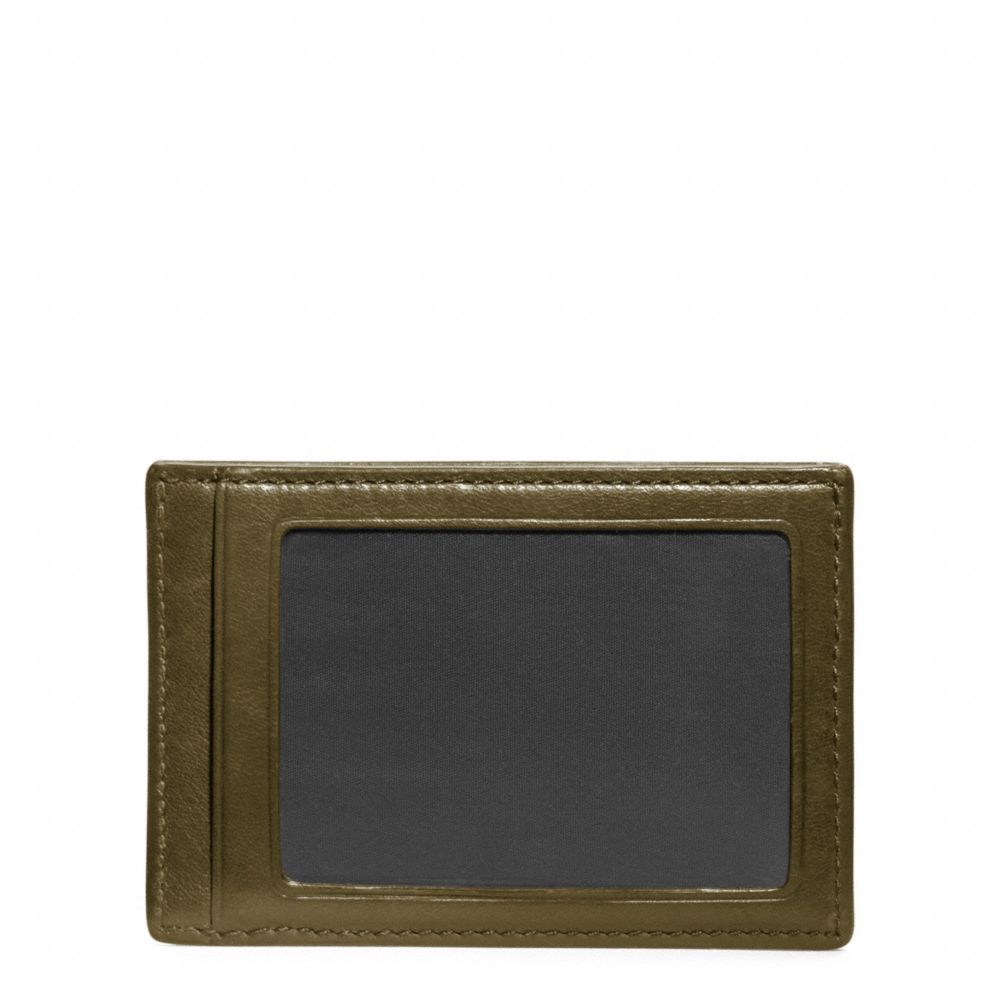 BLEECKER LEATHER ID CARD CASE