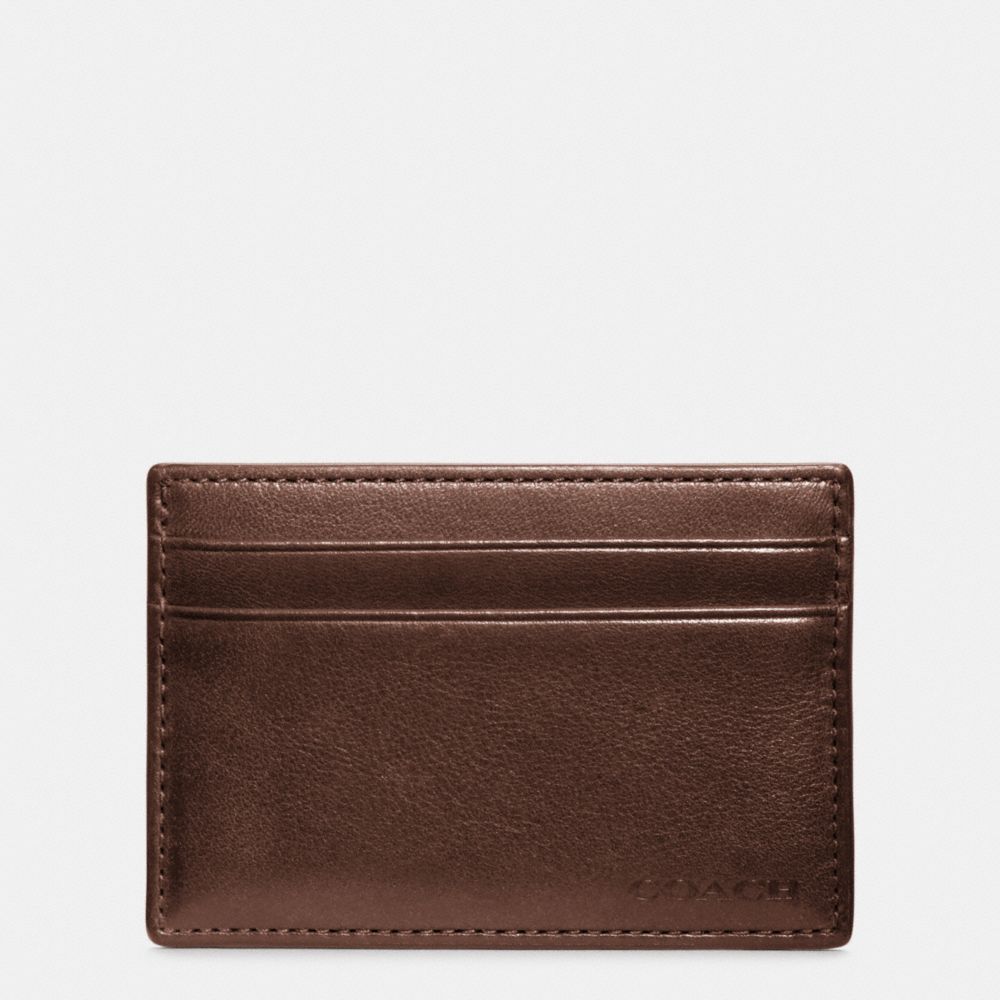 BLEECKER LEATHER ID CARD CASE
