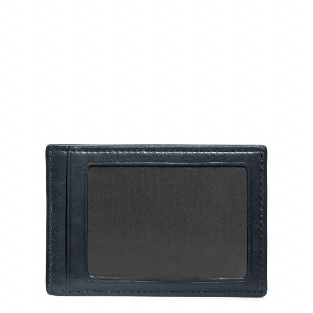 BLEECKER LEATHER ID CARD CASE