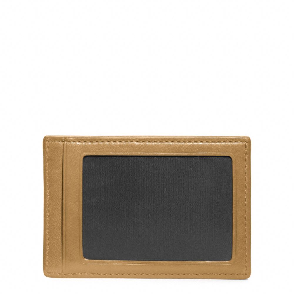 BLEECKER LEATHER ID CARD CASE