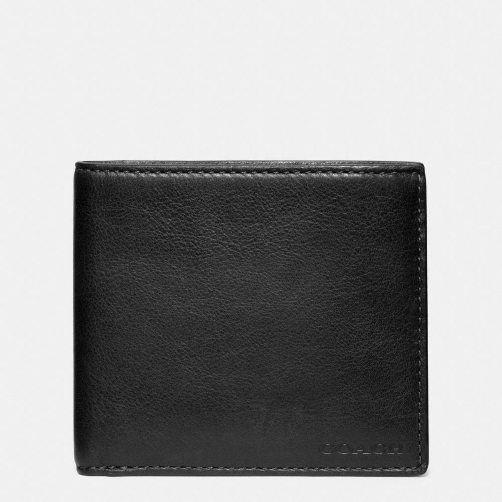 BLEECKER LEATHER MONEY CLIP SINGLE BILLFOLD