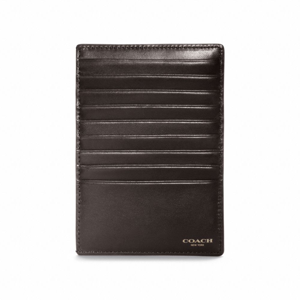 BLEECKER SIGNATURE ZIP CARD CASE
