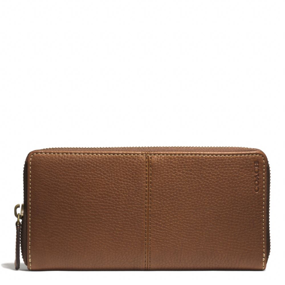 BLEECKER PEBBLED LEATHER ACCORDION