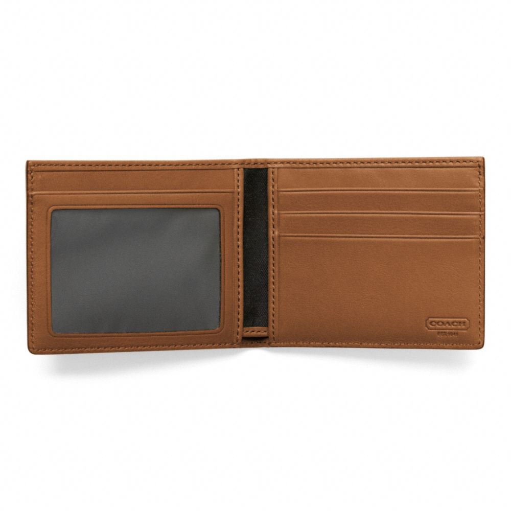 BLEECKER DEBOSSED STRIPE SLIM BILLFOLD ID