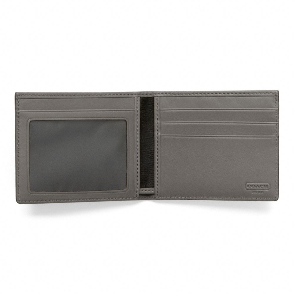 BLEECKER DEBOSSED STRIPE SLIM BILLFOLD ID
