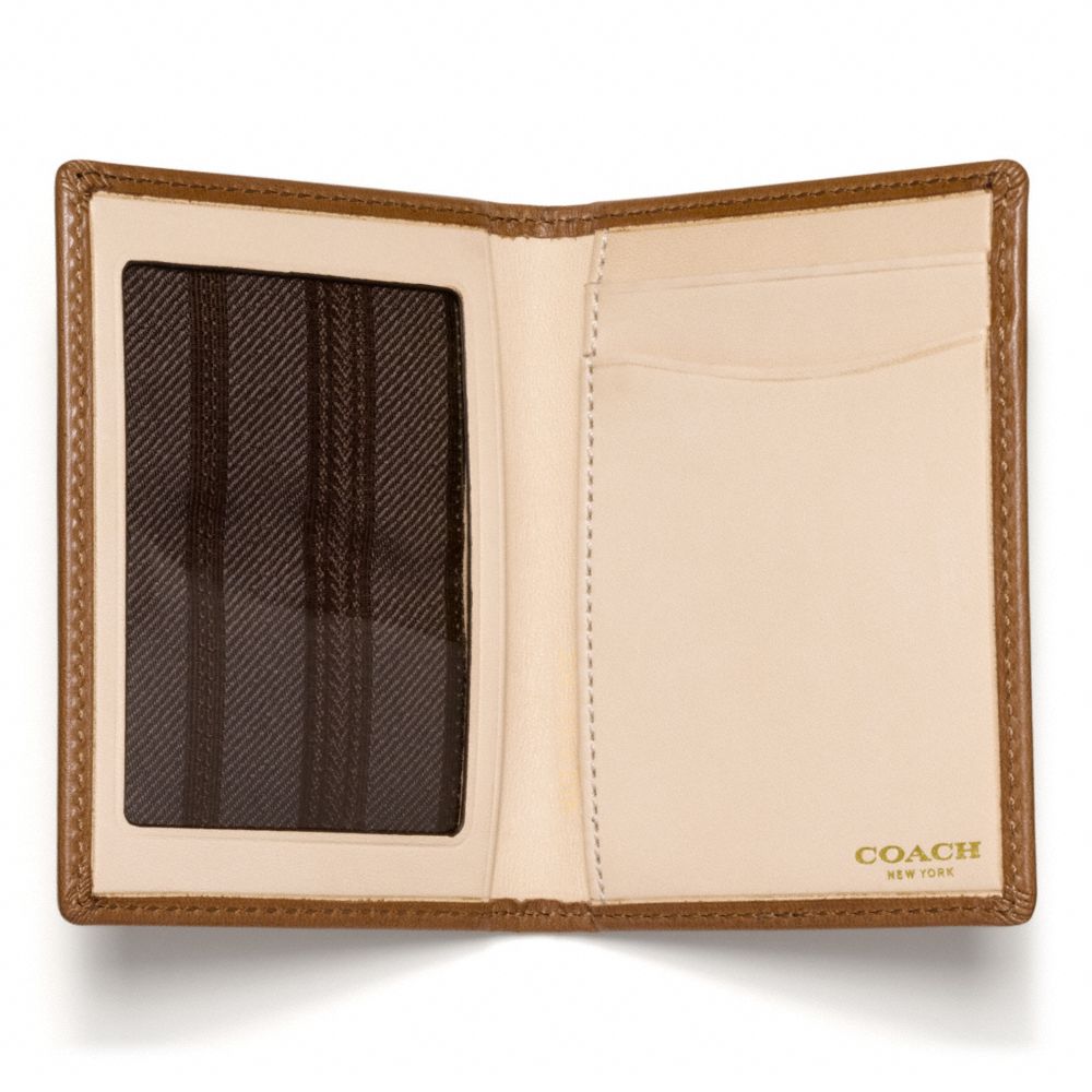 CROSBY DRESS LEATHER SLIM BIFOLD WITH ID