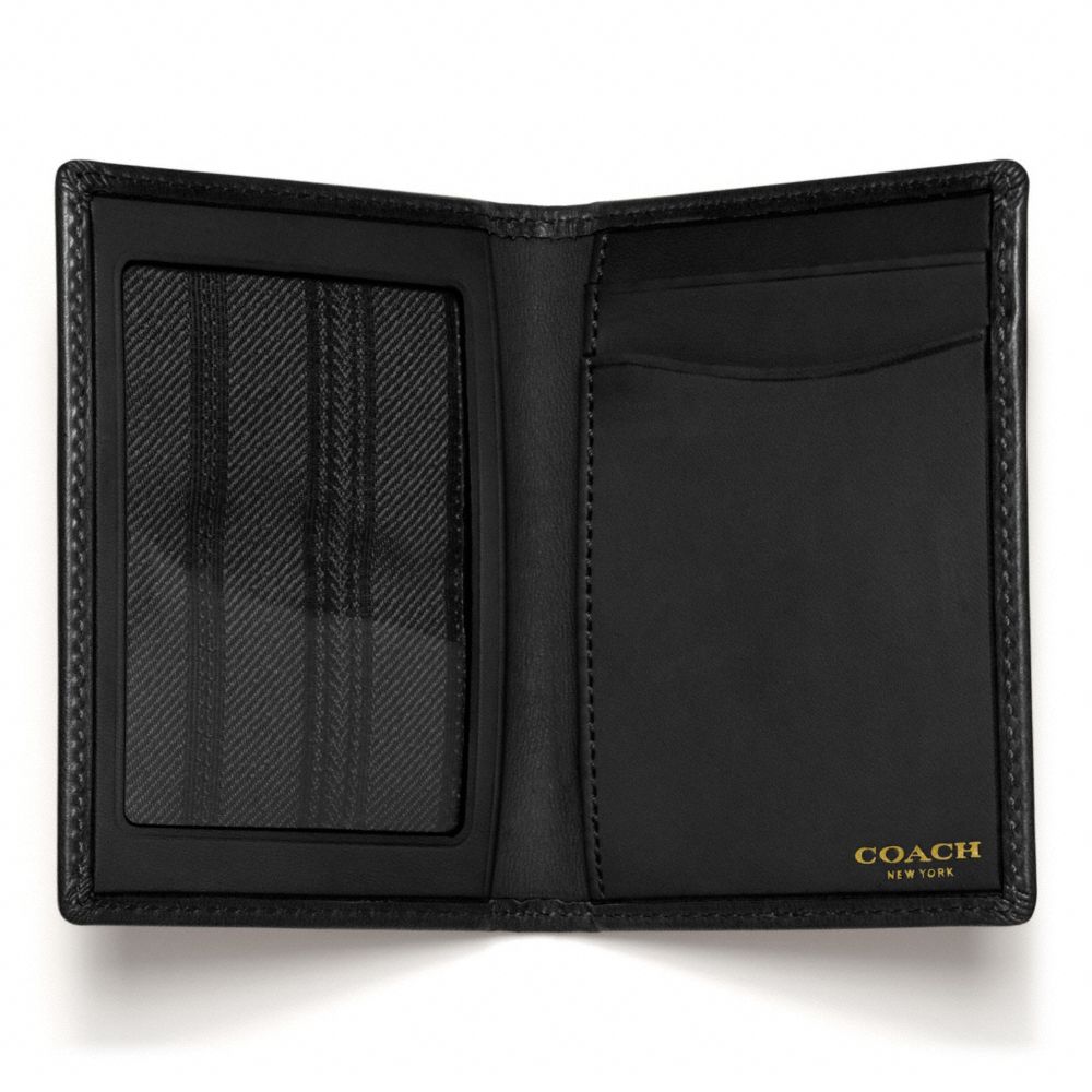 CROSBY DRESS LEATHER SLIM BIFOLD WITH ID