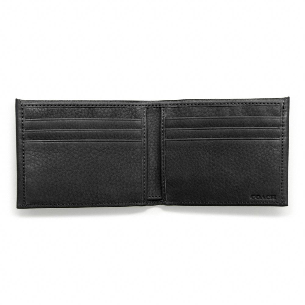 BLEECKER PEBBLED LEATHER SLIM BILLFOLD