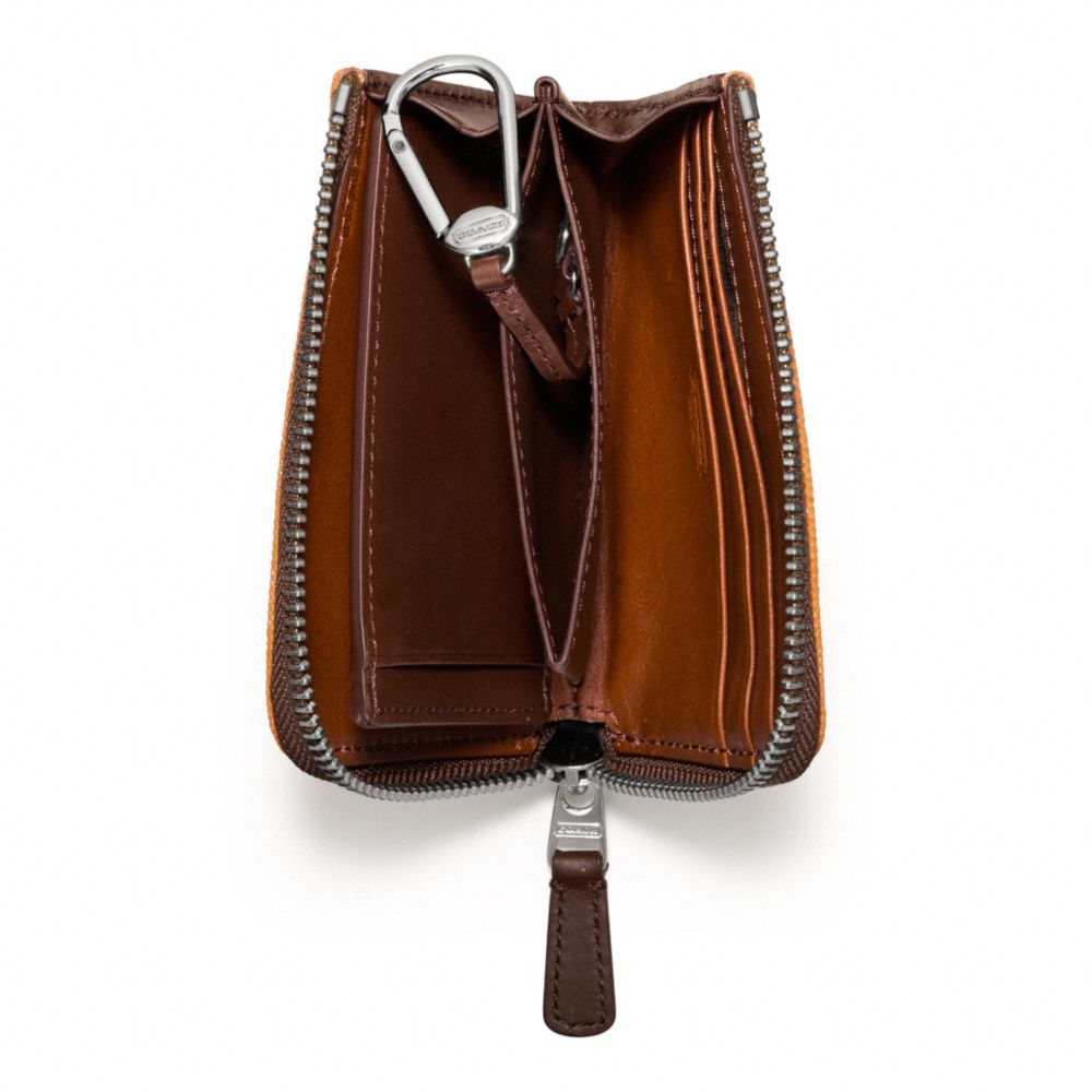 Bleecker Canvas Half Zip Wallet