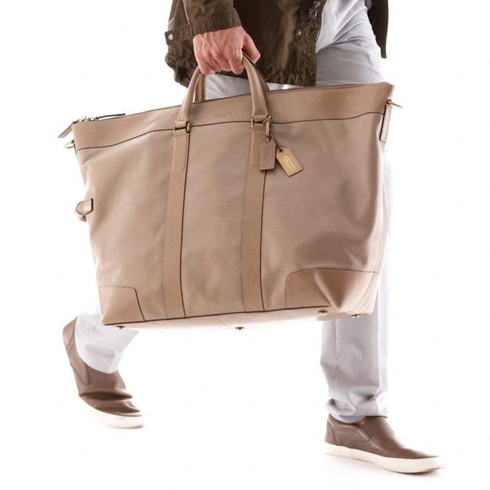 CROSBY LEATHER DUFFLE