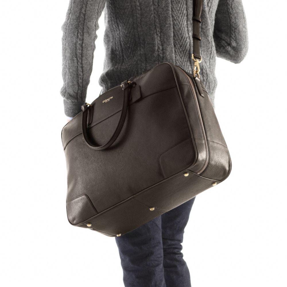 CROSBY LEATHER SOFT SUITCASE