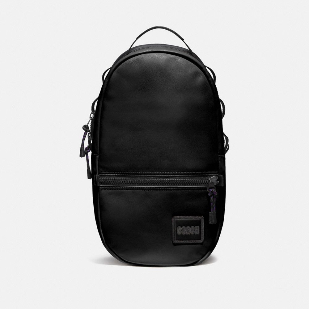 COACH Pacer Backpack With Coach Patch - BLACK COPPER/BLACK - 78830