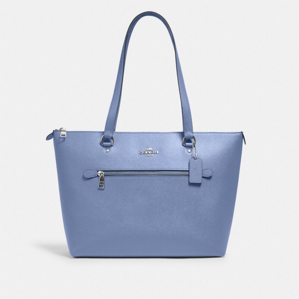 COACH GALLERY TOTE - SV/PERIWINKLE - 79608