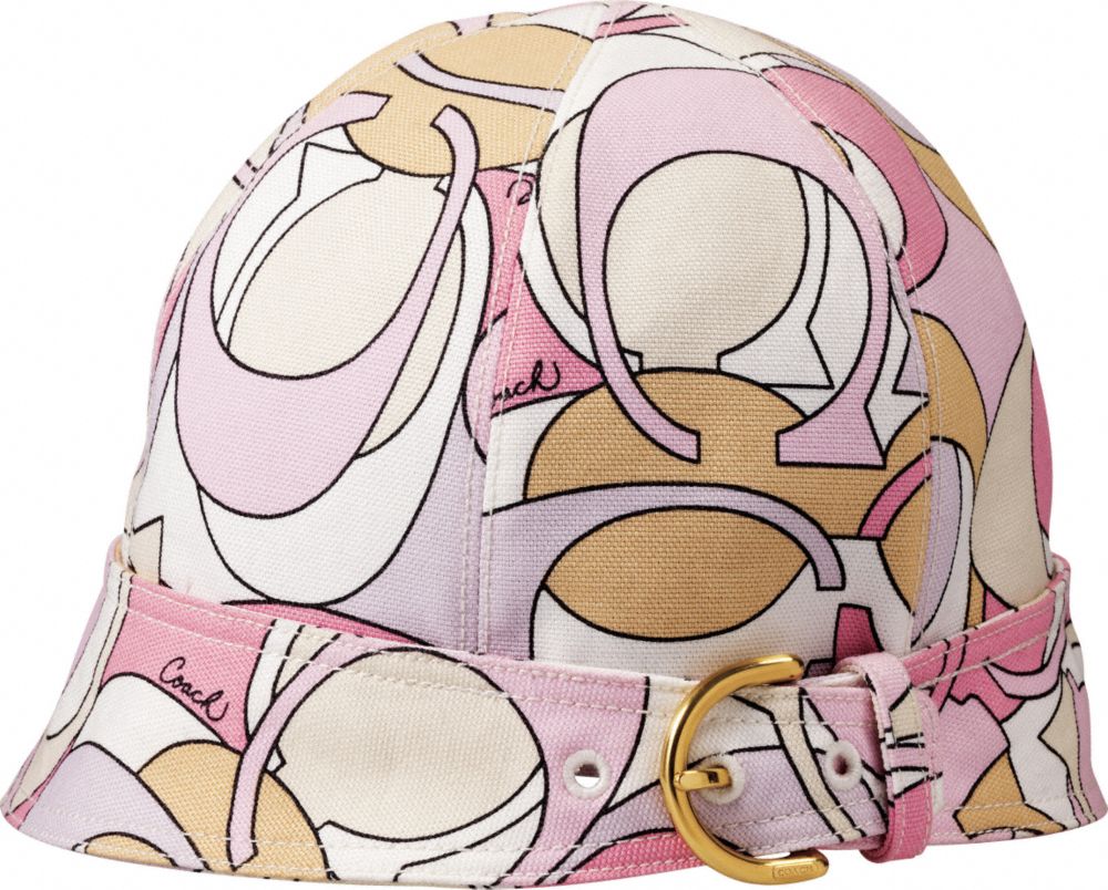 Coach Official Site - COACH SOHO PRINT LYDIA HAT from coach.com