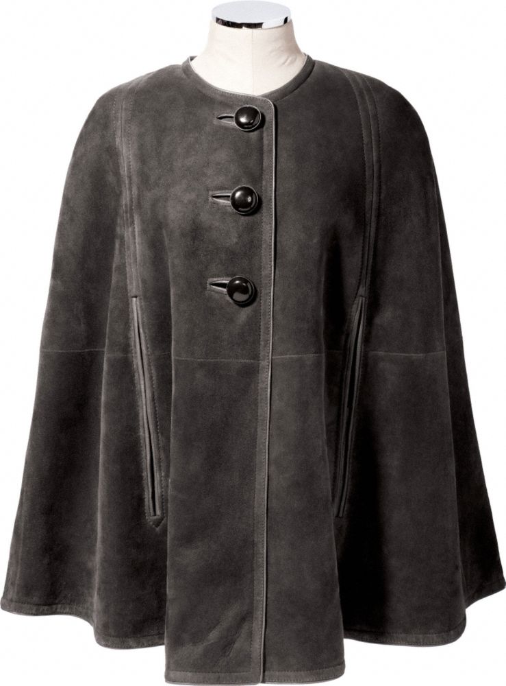 Coach Official Site - WOMENS SHEARLING CAPE from coach.com