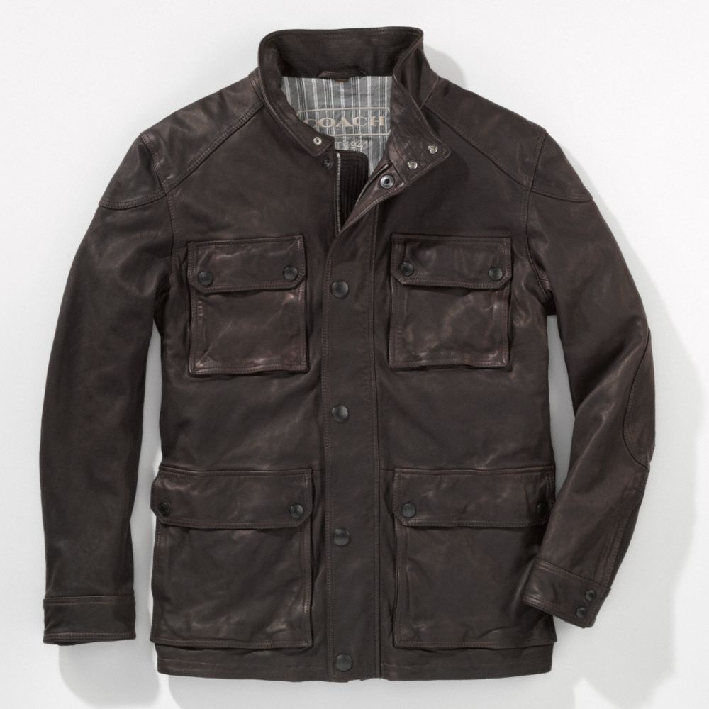 Mens Leather Parka $1,198.00